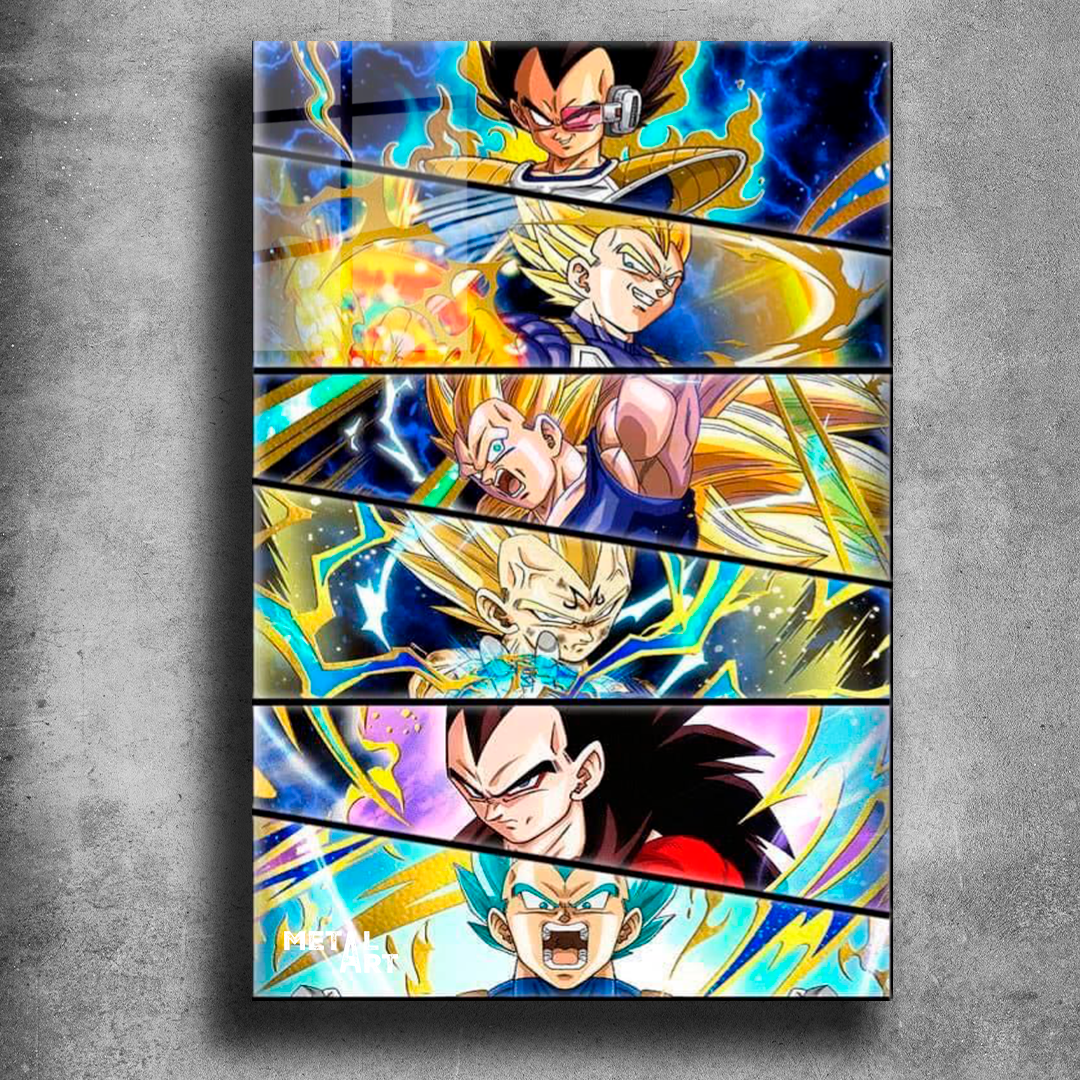 VEGETA FASES DRAGON BALL 1024