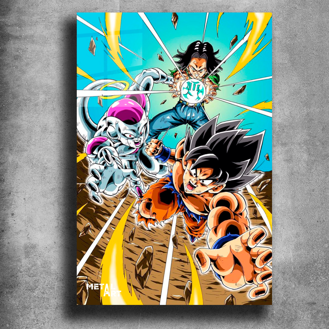 GOKU FREEZER ANDROIDE 17 DRAGON BALL 1034