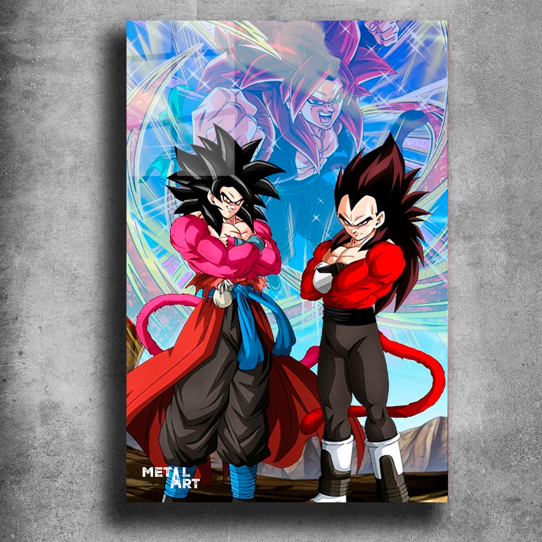 GOKU VEGETA SSJ4 DRAGON BALL 1043