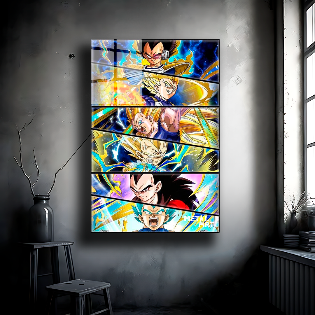 VEGETA FASES DRAGON BALL 1024