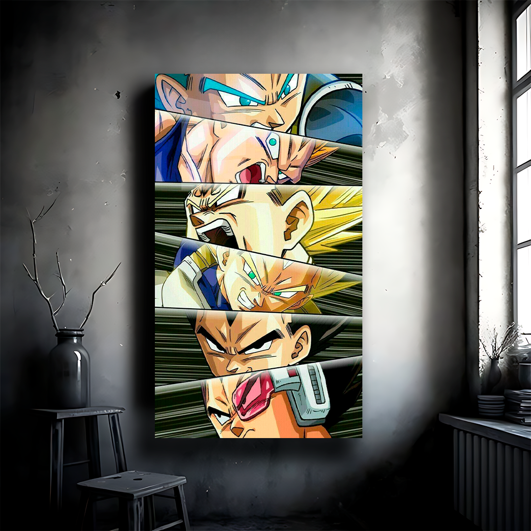 VEGETA FASES DRAGON BALL 1047