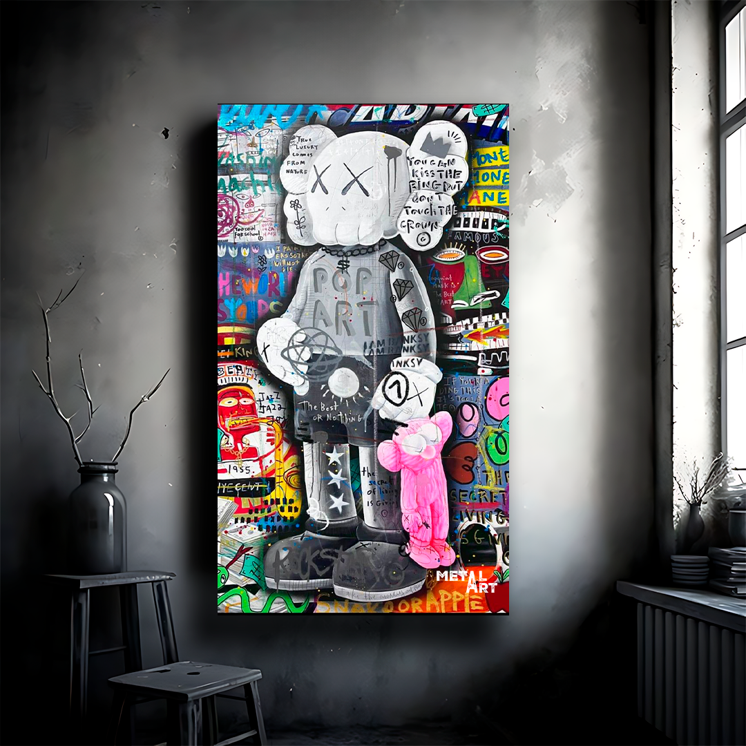 FIGURA COLORES ARTE MODERNO 1235