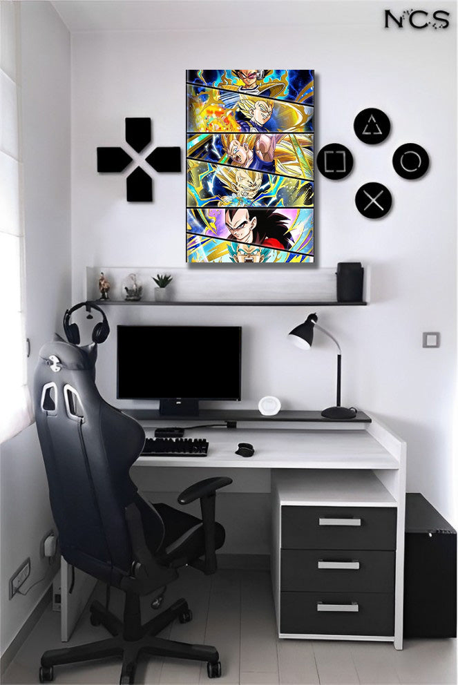 VEGETA FASES DRAGON BALL 1024
