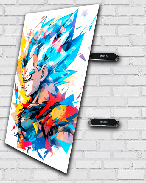 VEGETA ACUARELA DRAGON BALL 1022